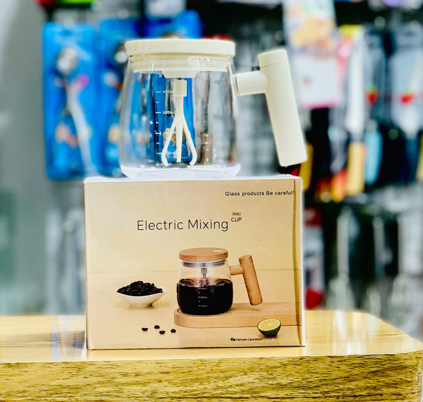 Electric Coffee Mixing Mug (400ml) - Unikaart