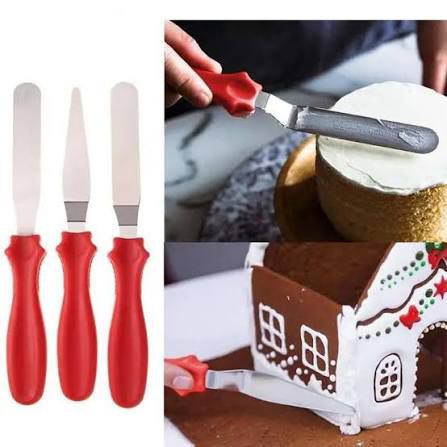 BAKING SPATULA KNIFE 3-PCS SET