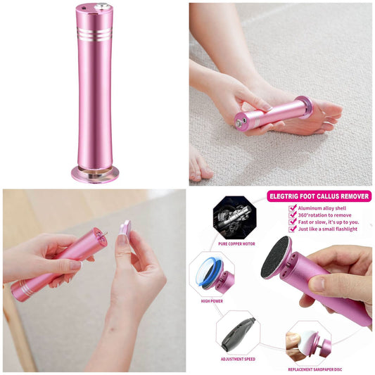 Electric Foot Callus Remover, Adjustable Foot  Speed, Professional Foot Repair Tool