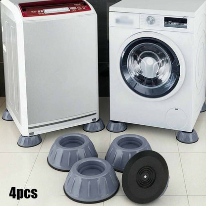 4pcs Anti-Vibration Rubber Pads for Washing Machine & Appliance Feet