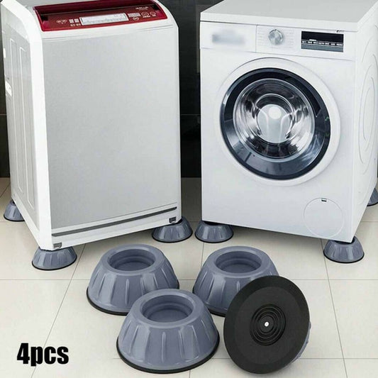 4pcs Anti-Vibration Rubber Pads for Washing Machine & Appliance Feet