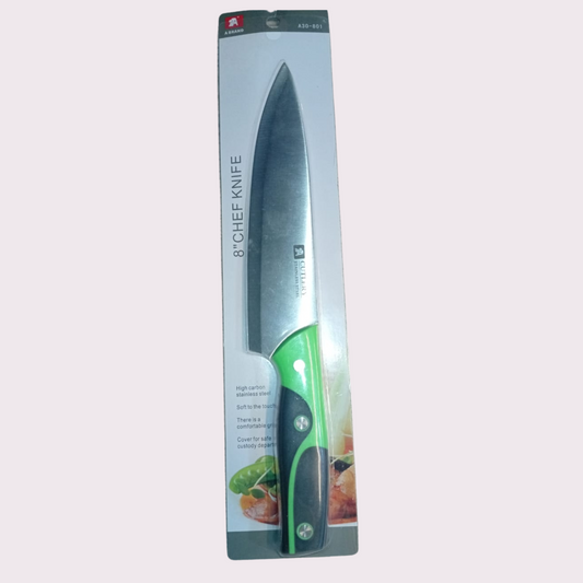 8-Inch Chef Knife – Razor-Sharp Culinary Cutlery Tool - Unikaart