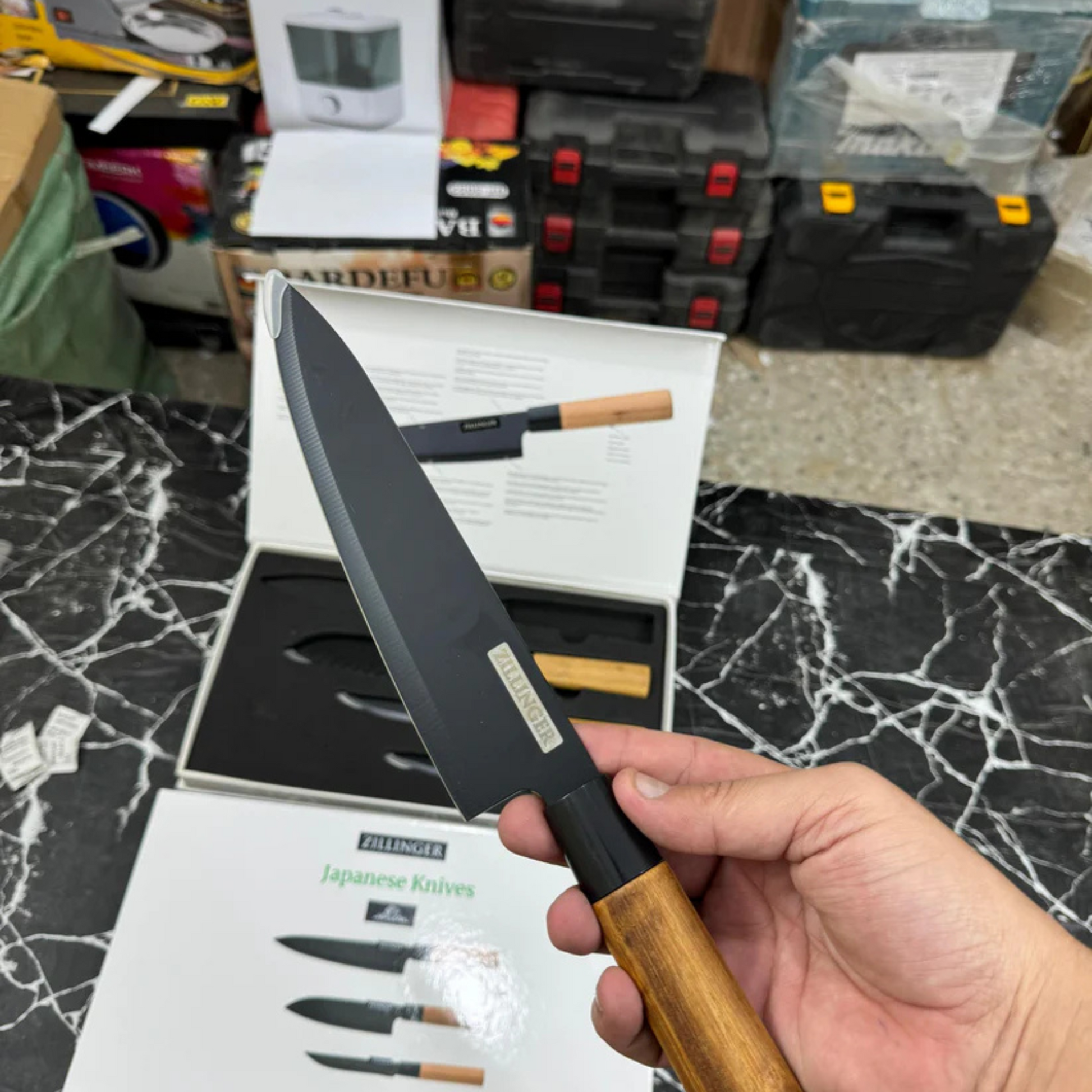 ZILLINGER Japanese Knife Set - 4 Pcs - Unikaart