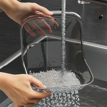 Kitchen Wash Bowl with Built-In Drain Holes