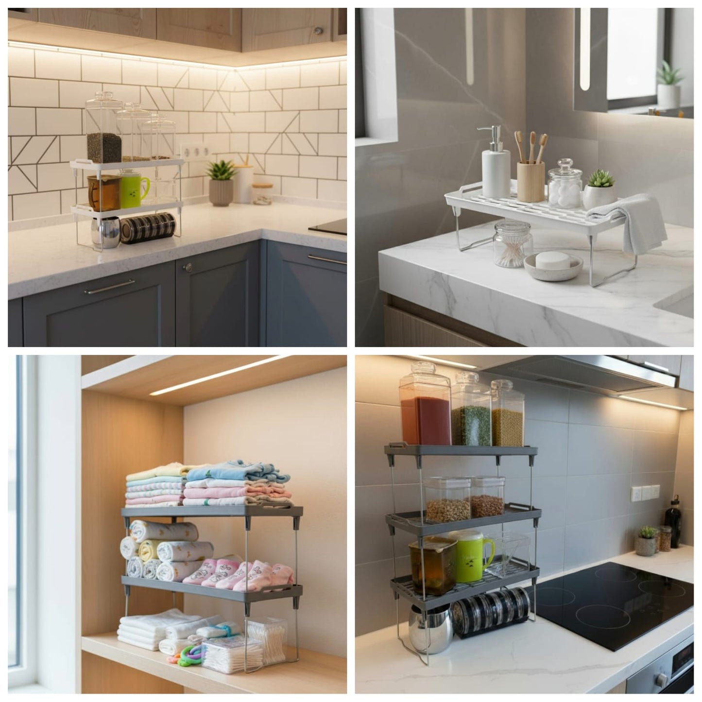 Multipurpose High Quality Stackable  Storage Rack