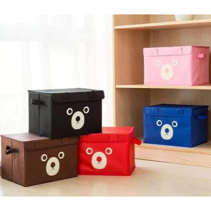 Panda Storage Box - Foldable Cartoon Cute Bear Storage Box