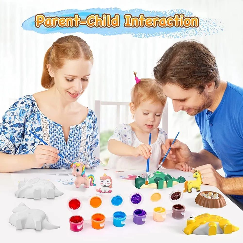 Kids Dino Art & Craft DIY Painting Set