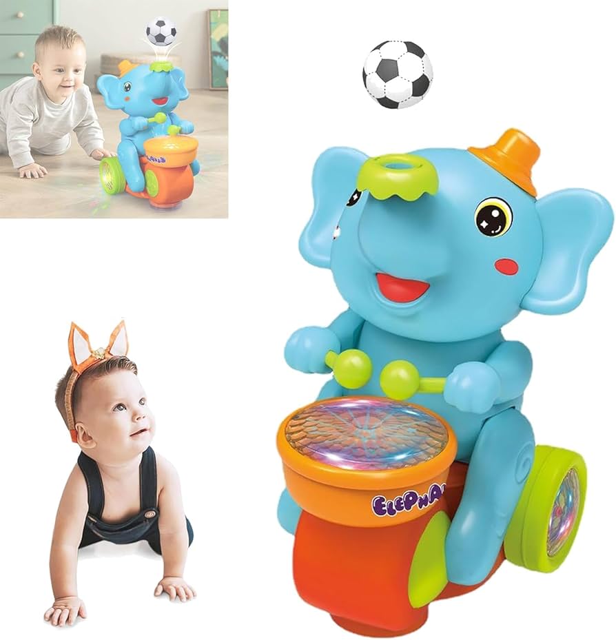 Walking Elephant Floating Ball Toy