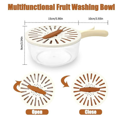 Wash-N-Drain Foldable Bowl - Unikaart