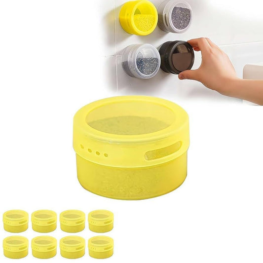 Magnetic Spice Tins for Refrigerator & BBQ Grill