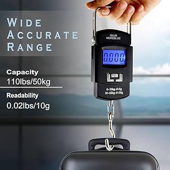 ProWeight 50kg Digital Luggage Scale