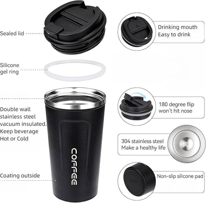 Coffee Temperature Mug  Stainless Steel