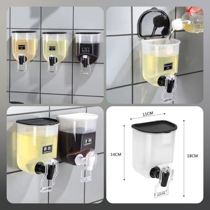 0.8L Wall-Mount Oil Dispenser