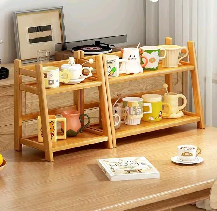 Bamboo Countertop & Rack Unikaart