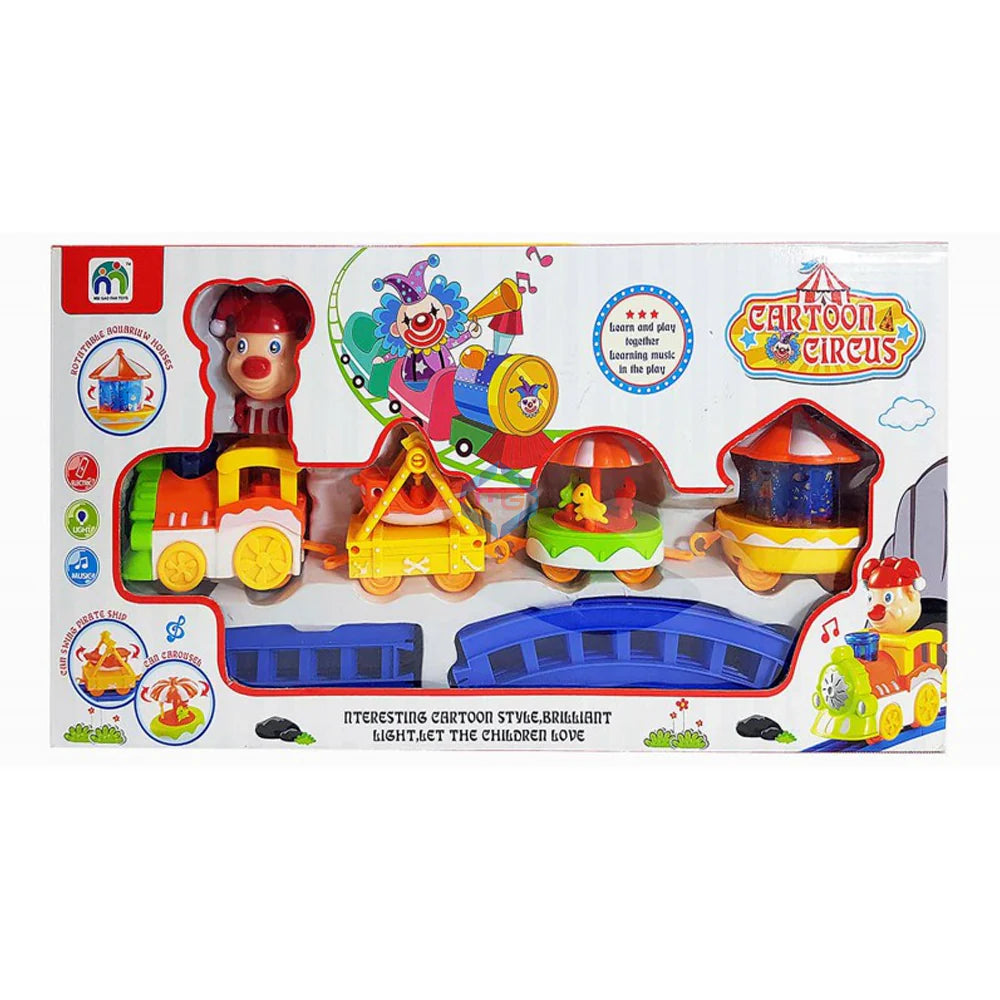 Circus Electric Train Track Playset