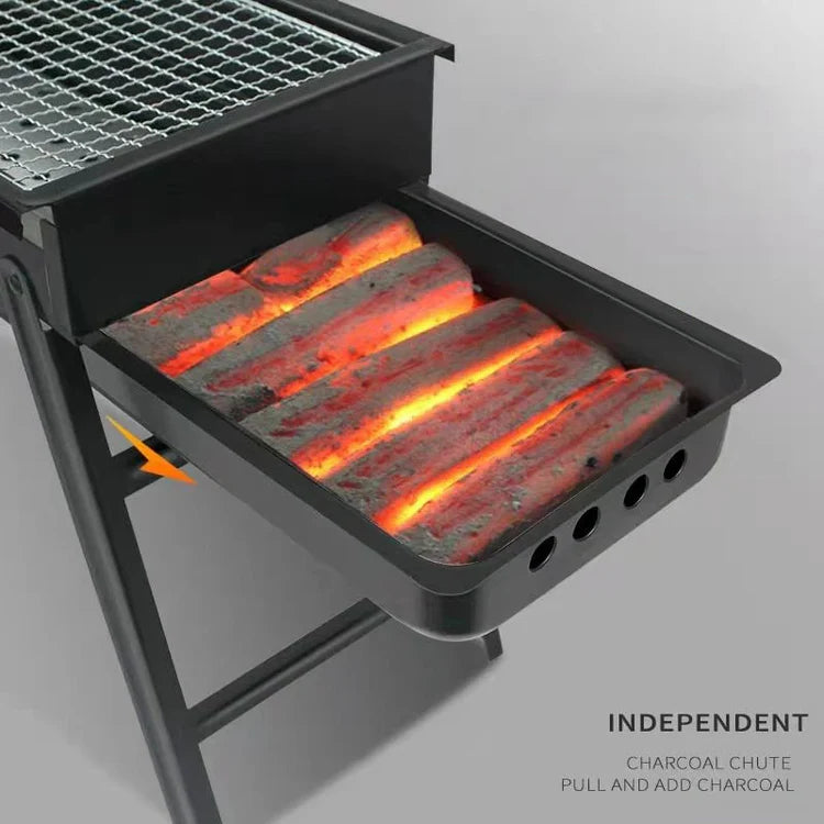 Portable Folding BBQ Grill - Unikaart