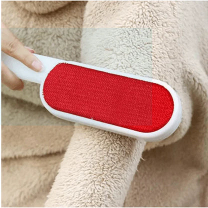 Double-Sided Reusable Pet Hair & Lint Remover Brush
