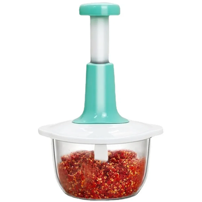 Multifunction Hand Press Vegetable Chopper (1.5L) - Unikaart