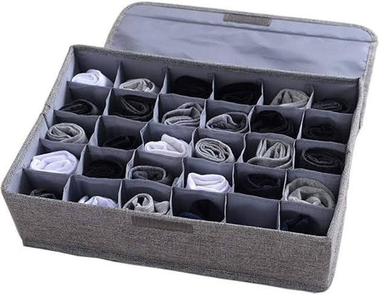 Unikaart Plastic Drawer Organizer – Closet Divider for Socks, Underwear & Clothes