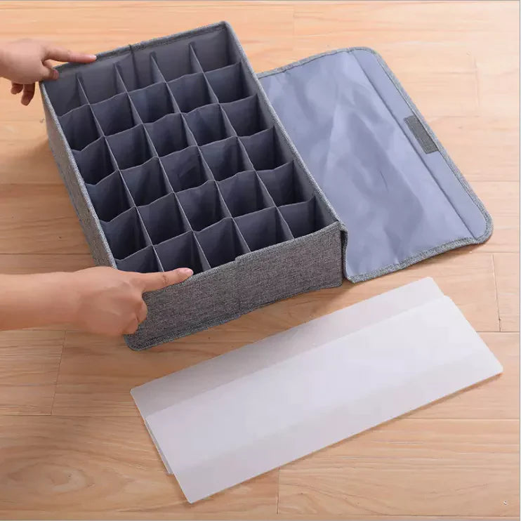 Unikaart Plastic Drawer Organizer – Closet Divider for Socks, Underwear & Clothes - Unikaart