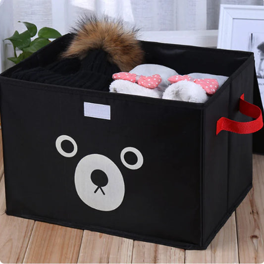 Panda Storage Box - Foldable Cartoon Cute Bear Storage Box