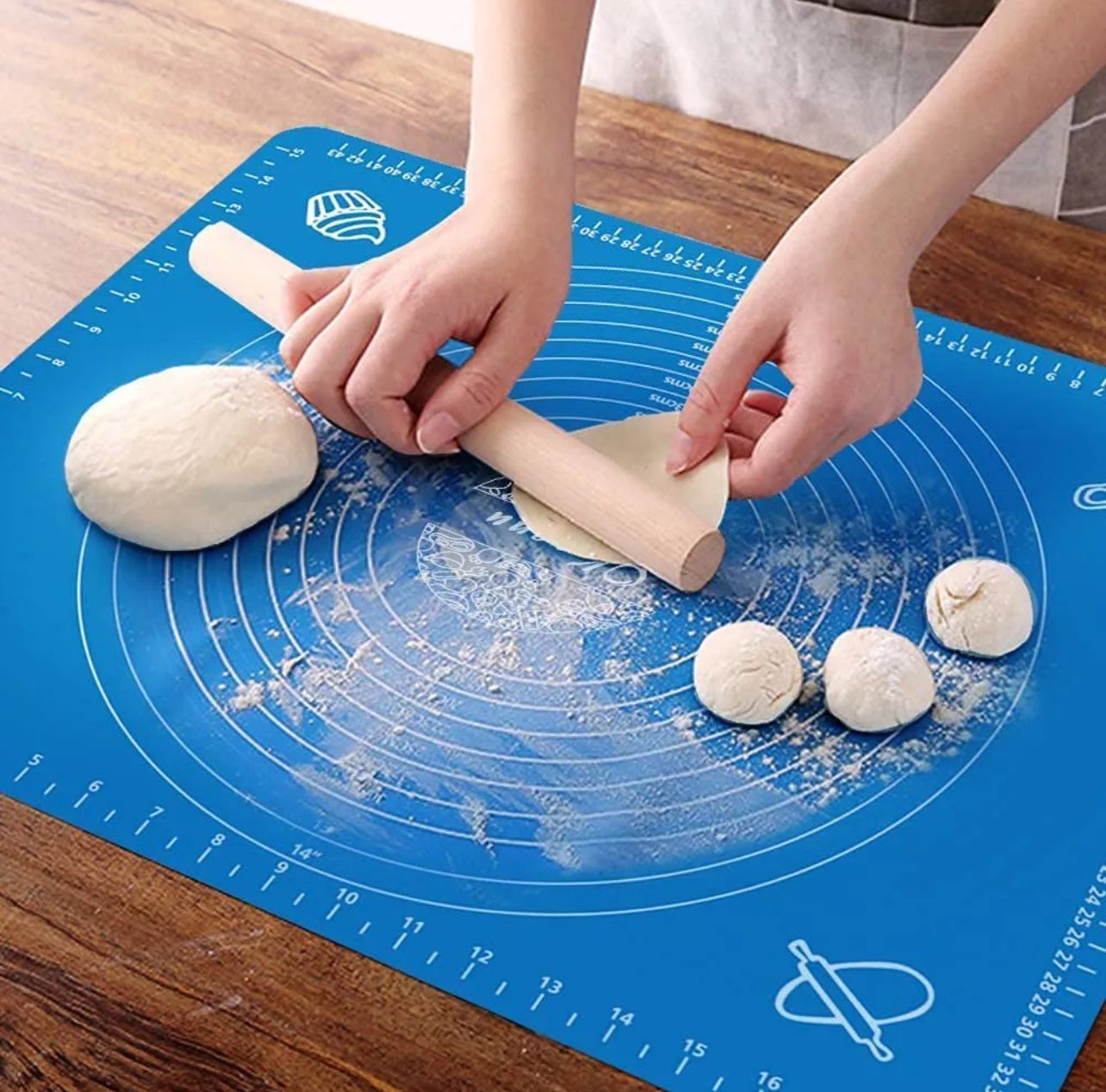 Silicone Baking Mat with Measurements - Unikaart