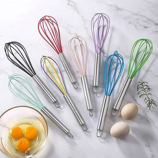 Silicone Whisk for Eggs, Batter & Sauces