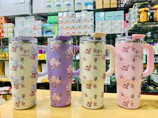 SITARAYURI 30oz Stainless Steel Insulated Tumbler with Handle