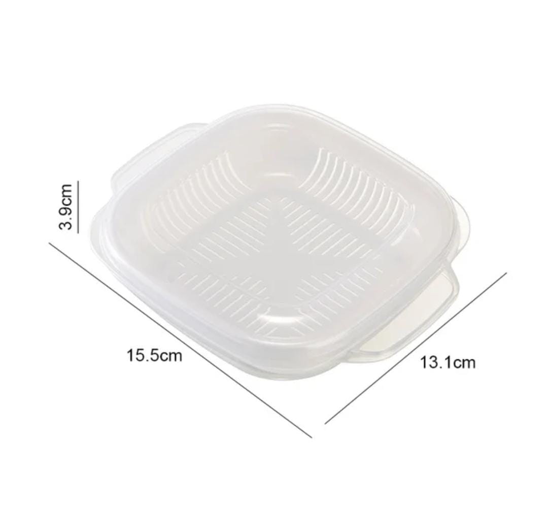 Microwave Rice Container with Lid - Unikaart