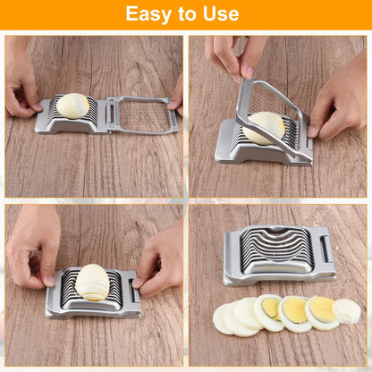 EGG SLICER CUTTER STAINLESS STEEL