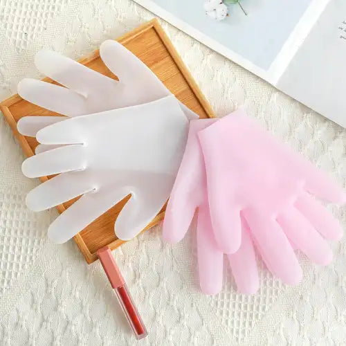 Silicone Moisturizing Gel Gloves pair