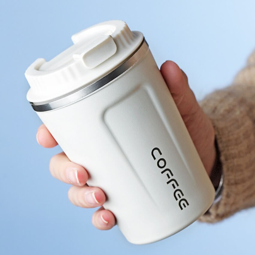 Coffee Temperature Mug  Stainless Steel