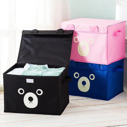 Panda Storage Box - Foldable Cartoon Cute Bear Storage Box