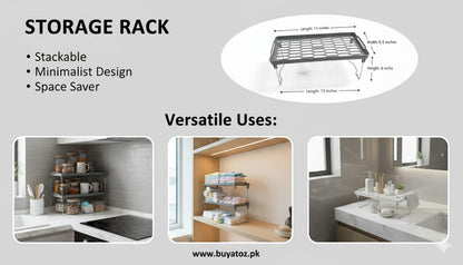 Multipurpose High Quality Stackable  Storage Rack