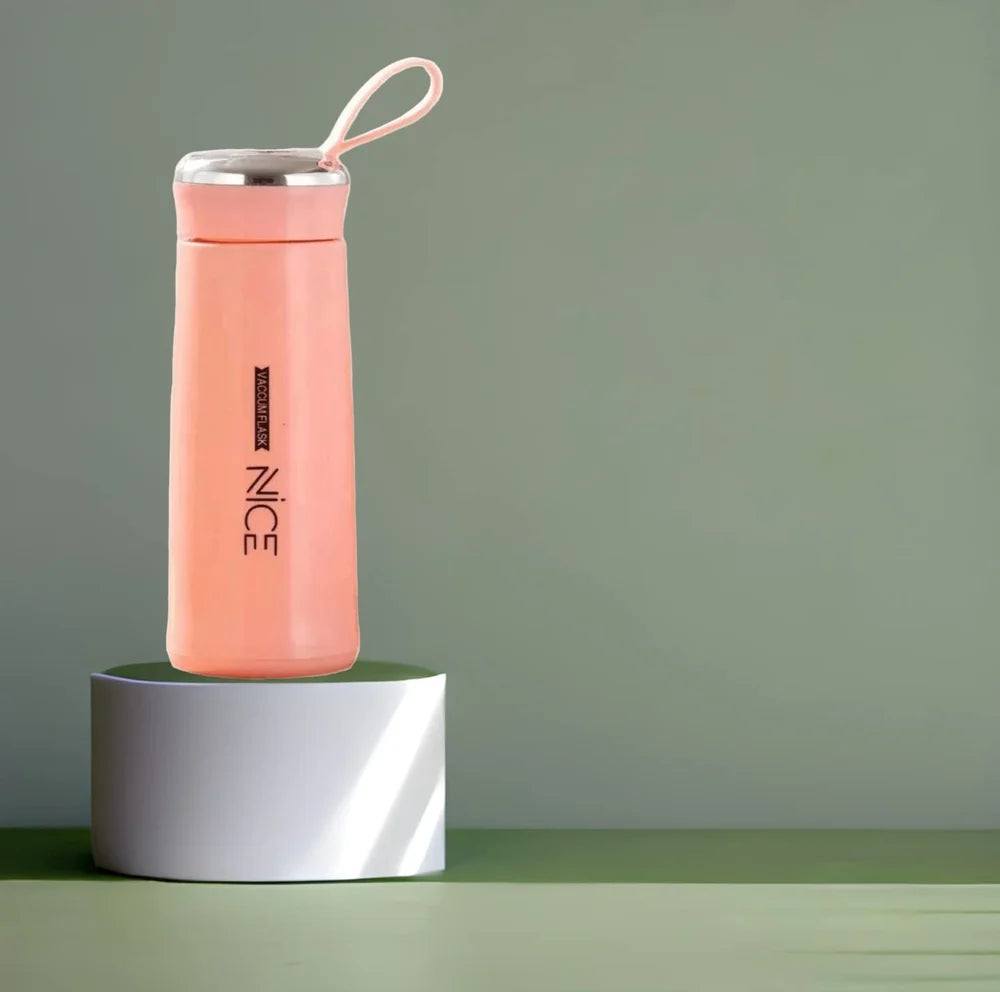 NICE Insulated Glass Water Bottle - 400ml - Unikaart