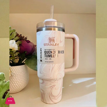 40oz Printed Stainless Steel Tumbler – 1200ml