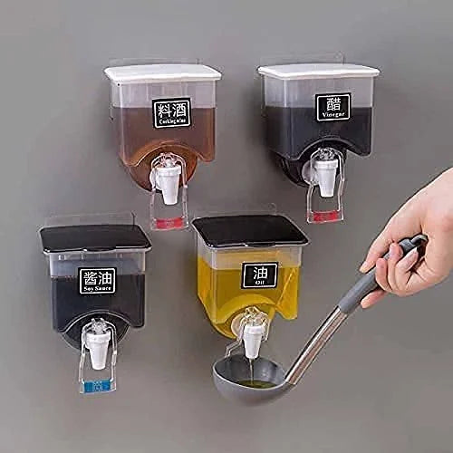 0.8L Wall-Mount Oil Dispenser